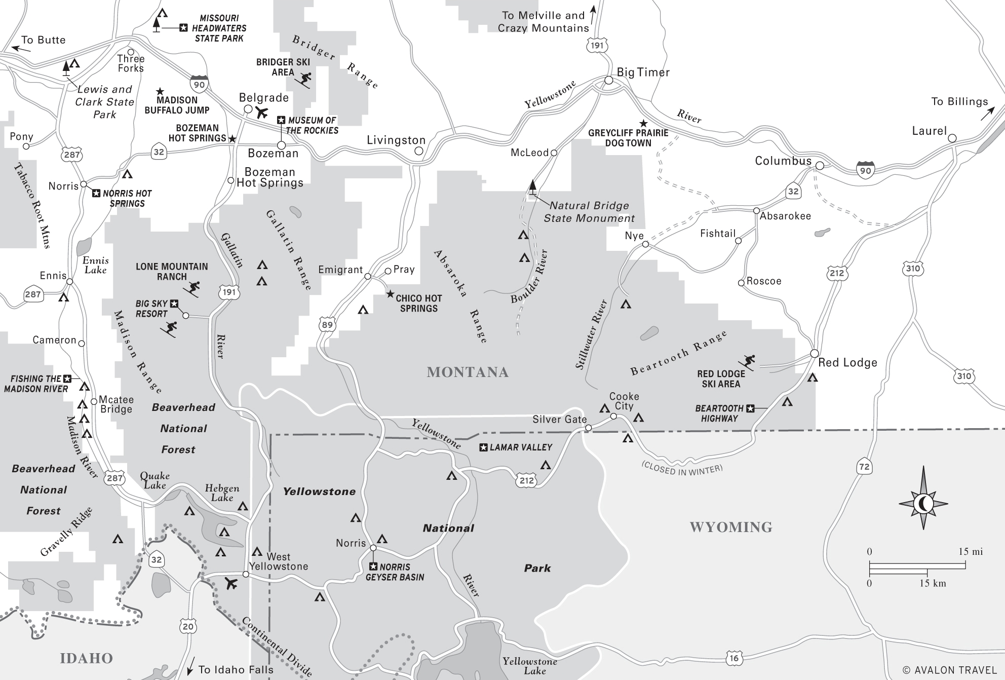 Southwest Montana Cities Belgrade Bozeman Livingston Manhattan